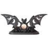 Alchemy LUNAECA Tea Light Holder Gothic Decorative Home Accessory, Bat Shaped Tealight Candle Holder for Home Office Garden view 1