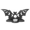 Alchemy LUNAECA Tea Light Holder Gothic Decorative Home Accessory, Bat Shaped Tealight Candle Holder for Home Office Garden view 2