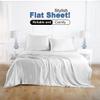 Cloud Fino 100% Pure Silk Satin Duvet with Fitted Sheet Set 4pcs, Silk Satin Fitted Sheet 15'' Deep Pocket,Silk Satin Duvet Cover,Silk Satin Pillowcases Set !!!(Olympic Queen Chocolate) view 4