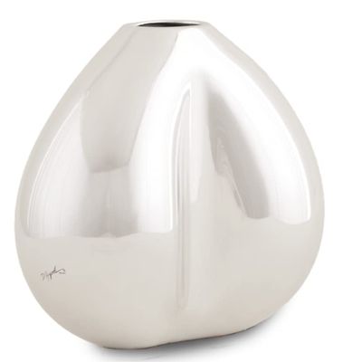 D'Argenta Silver Blobware Flower Vase