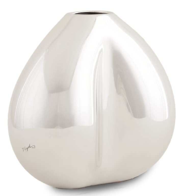 D'Argenta Silver Blobware Flower Vase