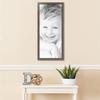ArtToFrames 14x33 Inch Silver Picture Frame, This 1.20 Inch Custom Poster Frame is Silver - Comes with Economy Acrylic and Corrugated Backing (2WOML224202-14x33) view 2