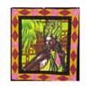 African Princess Quilted Wall Art, African Caribbean Pink Princess, Measures 31 x 34 inches view 1