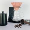 TOPINCN Stainless Steel Pour Over Coffee Dripper Stand, 7.1 inch Height, 3 inch Diameter, Compatible with Filter Cups and Hand Washing Pots (Black) view 4