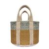 100% Handmade Jute Bag Tote Gift Bags - Beach Bags - Bridesmaid Beach Bag - Beach Tote Bag Earth-friendly Jute ECO-TWIST Bag (Art Deco) view 1