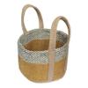 100% Handmade Jute Bag Tote Gift Bags - Beach Bags - Bridesmaid Beach Bag - Beach Tote Bag Earth-friendly Jute ECO-TWIST Bag (Art Deco) view 2