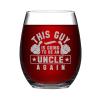 Beer Me Now Wine Glasses Funny Stemless Wine Glass Laser Engraved Whiskey Glass Shot Glass Unique Novelty Idea for Him, Her, Mom, Wife, Boss, Sister, BFF, Birthday Gifts, 15 oz view 1