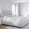 Alaskan King (108X108) Waterproof Mattress Protector Pad Cover Super Soft Terry Fabric Fits Up to 16" Inch Deep Pocket Easy Washable Vinyl-Free (Alaskan King, White) view 2