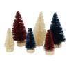 Bethany Lowe Designs LC1539 Old Glory Mini Bottle Brush Trees (Set of 6) view 1