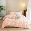 Dazzles Collection 600 Thread Count True Luxury Hotel Quality 100% Egyptian Cotton Duvet Cover Set, 5 Pieces with (Button Closure), King/Cal-King, Purple Solid. view 1