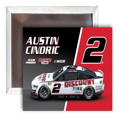 Austin Cindric # 2 Nascar 2x3-Inch Fridge Magnet New for 2022