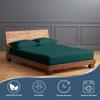 1000 Thread Count 100% Egyptain Cotton Queen XL, Teal Blue [4 PC] Sheets Set, 1000-TC Long-Staple Egypt Cotton Bedsheet, Breathable, Soft & Silky Sateen Weave, Fits Upto 10'' Deep Pockets Mattress view 2