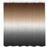 Ambesonne Ombre Shower Curtain, Pattern Color Transition Effect Gradient Abstract Modern Art Inspired Arrangement, Cloth Fabric Bathroom Decor Set with Hooks, 69" W x 75" L, Brown Grey view 2