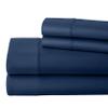 1000 Thread Count 100% Egyptain Cotton RV Short Queen, Mediterranean Blue [4 PC] Sheets Set, Long-Staple Egypt Cotton Bedsheet, Breathable, Soft & Silky Sateen Weave, Fits Upto 15" Deep Pockets view 1