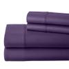 1000 Thread Count 100% Egyptain Cotton RV Short Queen, Plum [4 PC] Sheets Set, 1000-TC Long-Staple Egypt Cotton Bedsheet, Breathable, Soft & Silky Sateen Weave, Fits Upto 15" Deep Pockets Mattress view 1