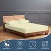 1000 Thread Count 100% Egyptain Cotton Alaskan King, Ivory [4 PC] Sheets Set, Long-Staple Egypt Cotton Bedsheet, Breathable, Soft & Silky Sateen Weave, Fits Upto 21" EXTRA Deep Pockets Mattress view 2