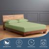 1000 Thread Count 100% Egyptain Cotton Alaskan King, Sage [4 PC] Sheets Set, 1000-TC Long-Staple Egypt Cotton Bedsheet, Breathable, Soft & Silky Sateen Weave, Fits Upto 18" Deep Pockets Mattress view 2