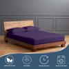 1000 Thread Count 100% Egyptain Cotton Alaskan King, Plum [4 PC] Sheets Set, Long-Staple Egypt Cotton Bedsheet, Breathable, Soft & Silky Sateen Weave, Fits Upto 21" EXTRA Deep Pockets Mattress view 2