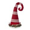 Raz Imports 2022 Countryside Christmas 18.25" Striped Gnome Hat view 1