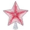 11-Inch Peppermint Star Treetop view 1