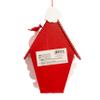 9-Inch Wooden Santa Head Birdhouse Ornament view 2