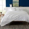 100% Cotton Waffle Weave Bed Blanket | Soft, Breathable, and Lightweight Blanket for All-Season | Perfect for Layering | Brielle Collection (Full/Queen, White) view 2