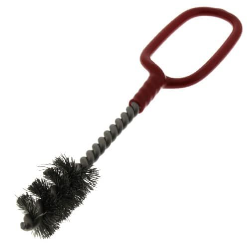 Mill-Rose 1/2" ID (5/8" OD) Stainless Steel Quick Twist Brush w/Plastisol Comfort Grip, Pack of 12