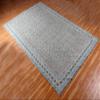 10x16 Kilim Rugs for Living Room Flatweave Rug Handmade Boho Geometric Design Grey Cotton Hand Block Printed Thick 0.19" Easy Washable Floor Carpet for Bedroom Indoor Outdoor Use view 4