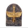 Ancient Egyptian statue of Isis wings Goddess of fertility and was also known as the goddess .of motherhood, magic,death, healing, and rebirth Her name means Queen of the throne. view 1