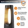 Lasko Oscillating Bladeless Ceramic Tower Space Heater for Home with Enhanced Safety, Adjustable Thermostat, Timer and Remote Control, 38.05 x 9.19 x 7.0, Black, 1500W, CW210 view 4