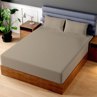 Superity Luxurious Hotel Quality California King Fitted Sheet 100% Cotton Ultra Soft, Skin-Friendly & Hypoallergenic Deep Pocket Fits 16 Mattress Easy Care & Snug Fit (Cal King Size - 72 X 84)