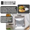 Aluminum Foil Hamburger Bags, Grease-Resistant, 100 Pack view 4