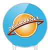 Acrylic Superman Daily Planet Cake Topper Party Decoration for Wedding Anniversary Birthday Graduation view 3