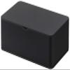 Yamazaki Industries 5579 Wet Wipes Case, Rectangle, Black, Approx. W 6.3 x D 3.9 x H 2.4 inches (16 x 10 x 6 cm), Smart Smart Paper Stopper Included