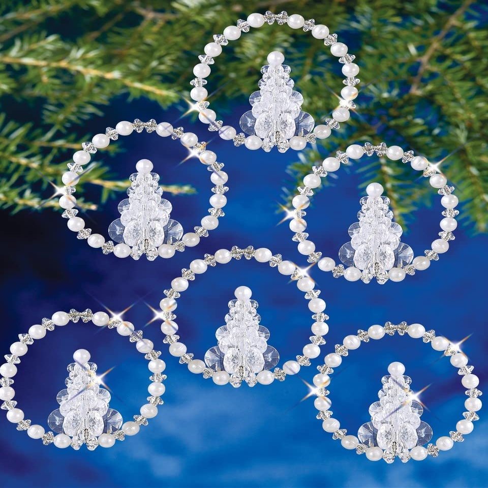 Beaded Ornament KIT CHRST Tree