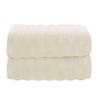 Five Queens Court Crete Hand Towel 2Pc. Set, Alabaster, 28X16 view 1