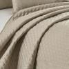 Five Queens Court Lincoln Full/Queen Coverlet, Pearl, 90X90 view 3