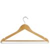 20 Pack Premium Wooden Suit Hangers - Smooth Natural Finish Heavy Duty Wood Coat Hangers - 360 Swivel Hook and Notches Clothes Hangers with Non Slip Pants Bar for Shirt, Jacket, Pant, Dress Hangers view 2