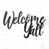Badger Steel USA - Welcome Y'all - Metal Wall Art - 24" X 12" - Black view 2