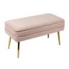 Tov Furniture Ziva Storage Bench (Blush) view 1