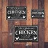 Chico Creek Signs Personalized Chicken Coop Sign Fresh Eggs Daily Custom Family Name Farmhouse Dcor Metal Outdoor Sign 12x18 112180084001 view 3