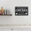 Chico Creek Signs Personalized Chicken Coop Sign Fresh Eggs Daily Custom Family Name Farmhouse Dcor Metal Outdoor Sign 12x18 112180084001 view 4