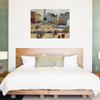 Fine Art Canvas Autumn Sun, Trafalgar Square Canvas Wall Decor by Artist John Haskins for Living Room, Bedroom, Bathroom, Kitchen, Office, Bar, Dining & Guest Room - Ready to Hang - 20 in x 15 in view 3