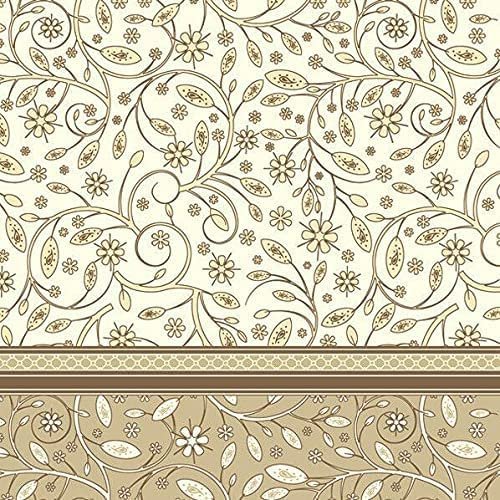 Keep Unique 20-ct 13x13 Flowers Paper Floral Pattern Luncheon Decoupage Napkins, 3-Ply Servilletas Printed Pattern Cocktail Napkin for Art, Dinner and Party, Disposable Napkins Decor