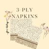 Keep Unique 20-ct 13x13 Flowers Paper Floral Pattern Luncheon Decoupage Napkins, 3-Ply Servilletas Printed Pattern Cocktail Napkin for Art, Dinner and Party, Disposable Napkins Decor view 2