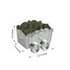 Efavormart 12 Pack | Silver Chariot Party Favor Gift Boxes, Candy Treat Containers - 2.5"x2" view 3