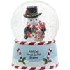 Precious Moments 221103 Wishing You A Sweet Season Annual Snowman Musical Resin/Glass Snow Globe view 1