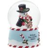 Precious Moments 221103 Wishing You A Sweet Season Annual Snowman Musical Resin/Glass Snow Globe view 4