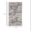 Liora Manne Carmel Indoor/Outdoor Power Loomed Synthetic Blend Low Profile Area Rug - Transitional Botanical Floral Decorative (Sunflower Field Black) (1'11" x 7'6") view 2