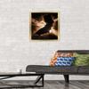 DC Comics Batman Begins - One Sheet Wall Poster, 22.4L" x 14.7W", Gold Framed Version view 2